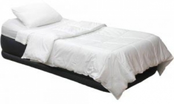 تخت خواب بادی یک نفره همراه با پمپ برقی